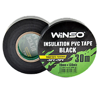 Ізострічка ПВХ чорна, 18 мм * 30 м "Winso"