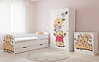 Ліжко Тедді Лав для дівчинки, дитячі меблі King Queen, фото 6