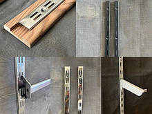 Пристінні системи (профілі, рейки, кронштейни, аксесуари)