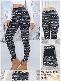 Лосини утеплені жіночі оптом, М-2XL рр., арт. Hay-AX33543