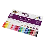 Пластилін ZiBi CLASSIC 40 кольорів, 800 г, KIDS Line, фото 3