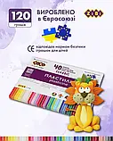 Пластилін ZiBi CLASSIC 40 кольорів, 800 г, KIDS Line, фото 5