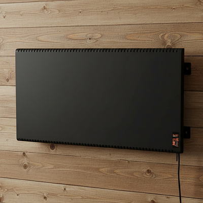 Електричний конвектор FLYME M800, 800 Вт, до 16 кв.м, з програматором (чорний)