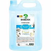 Крем-мило  BioBlysk  парфумоване антибактеріальне “Silk Cotton Cloud” 5 л