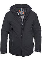 Куртка зимова чоловіча Black Vinyl 25-C25-2675L чорна