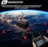 Кораблик прикормочний Flytec V080 GPS акумулятор 20000 мАг + сумка для риболовлі, фото 5