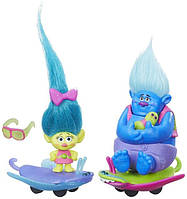 Trolls DreamWorks Critter Skitter Board Троль на автомобілі