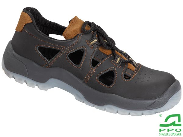 Сандалі робочі PPO Польща (спецвзуття) BPPOS52 BSBR, фото 1