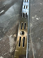 Перфорована рейка подвійна хромована