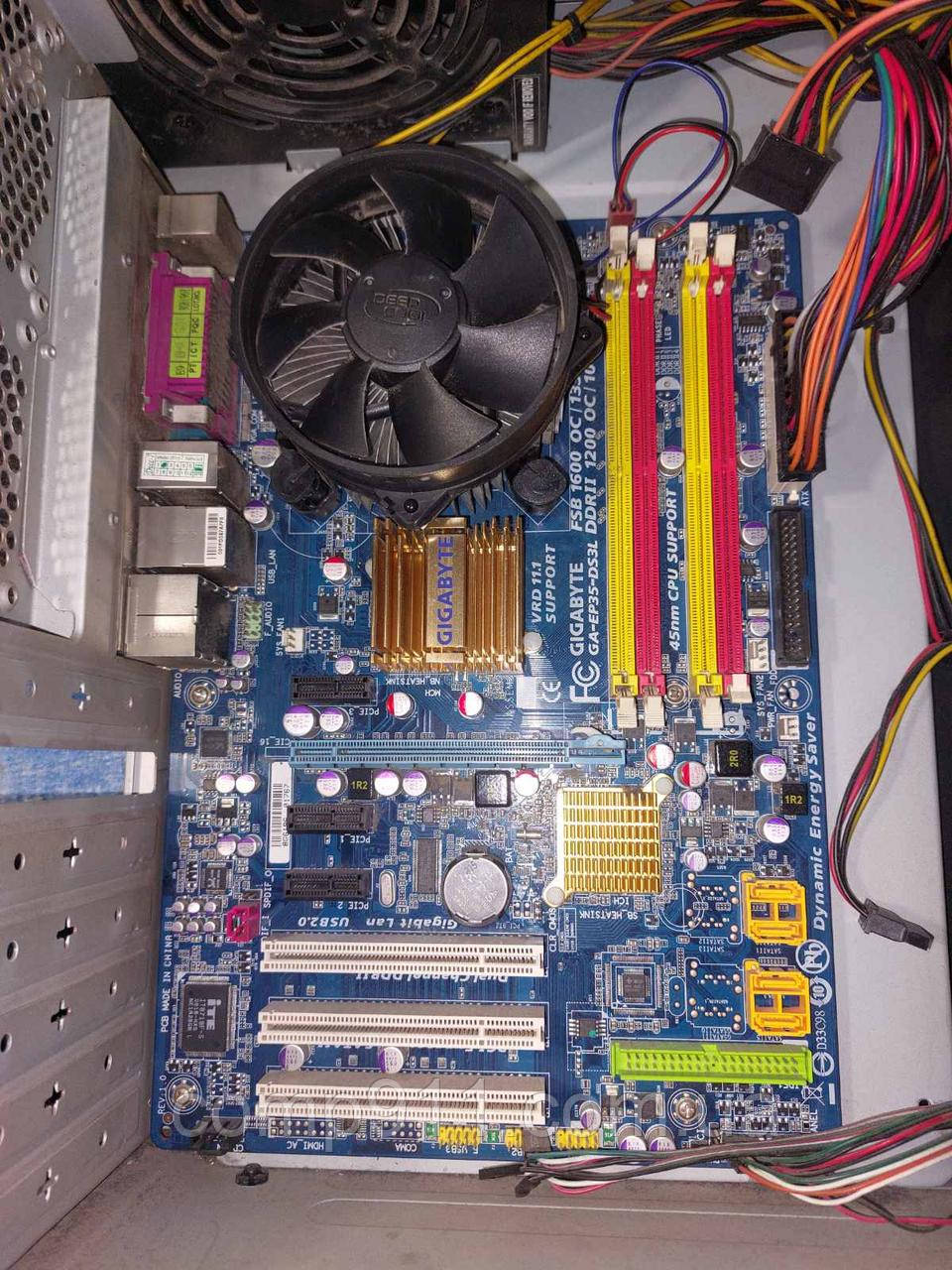 Материнська плата Gigabyte GA-EP35-DS3L (s775, P35, PCI-Ex16), фото 1