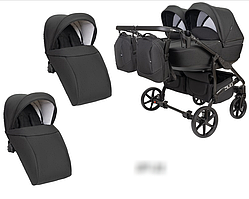 Універсальна коляска для двійні   Angelina “ Tvigo -Duo”  Ангеліна