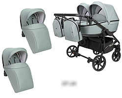 Універсальна коляска для двійні   Angelina “ Tvigo -Duo”  Ангеліна