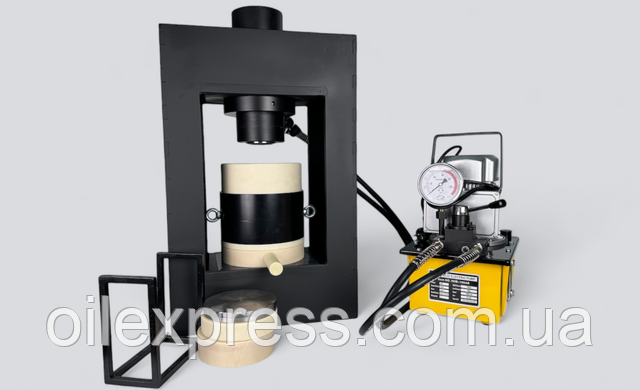 Прес 50 тонн для пресування олії на 6 літри капролон 2-поточна " Start" OilExpress