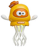 Інтерактивні іграшки Dancing Octopus Танцюючий Восьминіг 11 см Жовтий 3 шт, фото 2