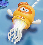 Інтерактивні іграшки Dancing Octopus Танцюючий Восьминіг 11 см Жовтий 3 шт, фото 10