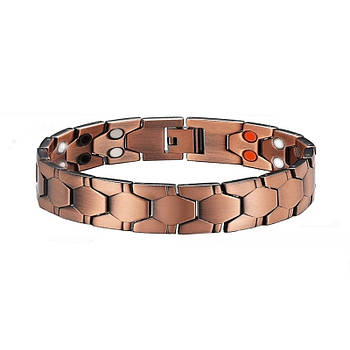 Магнітний браслет для здоров'я Type D2 20 см мідний