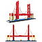 Дитячий конструктор Wange Архітектура Міст Золота Брама США, The Golden Gate Bridge 1977 деталь (6210), фото 4