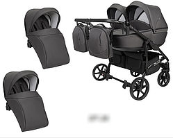 Універсальна коляска для двійні   Angelina “ Tvigo -Duo”  Ангеліна