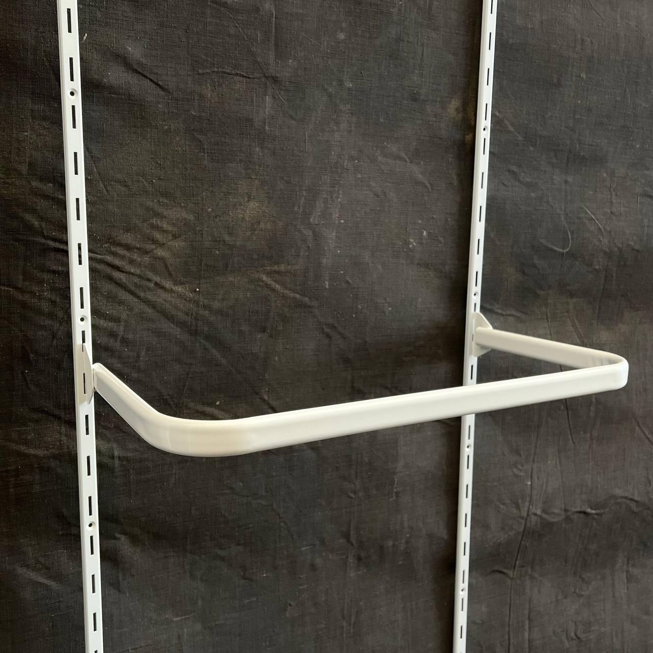 Дуга овальна біла в рейку 120 см, фото 1