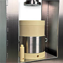 Професійний прес для олії 65 тонн холодного пресування на 4 літри капролон "Stainless Steel" OilExpress, фото 2