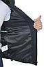 Куртка зимова чоловіча Bihor 25-B-428 чорна, фото 6