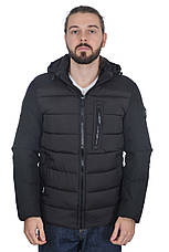 Куртка зимова чоловіча Bihor 25-B-428 чорна, фото 2