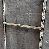 Перемичка в рейку квадратна в хромі 60 см