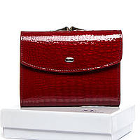 Кошелек LR Женский кожа-лак SERGIO TORRETTI WS-11 red.Купити шкіряний гаманець гуртом і в роздріб в Україні.