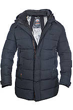 Куртка зимова чоловіча Bihor 25-B-301 темно-сіра