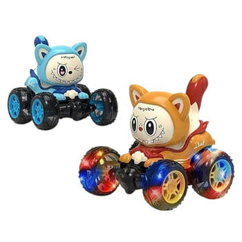 Машина на радіокеруванні Лабубу (2 кольори, акум. 3.7V, пульт, оберт, підсвітка, звуки та музика, USB-кабель) 200-11 A