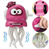 Комплект інтерактивних іграшок Dancing Octopus Танцюючий Восьминіг 11 см Рожевий 3 шт., фото 5