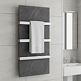 Керамічна рушникосушарка Flyme 600TB з трьома ручками (колір графіт), фото 2