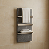 Керамічна рушникосушарка Flyme 600TB з трьома ручками (колір графіт), фото 3