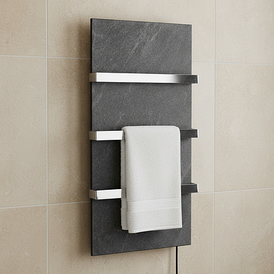 Керамічна рушникосушка Flyme 600TB (3R) графіт, з програматором