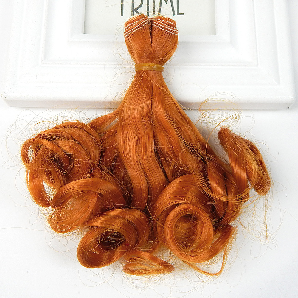 Волосся для ляльок, треси, Кучері, 15 см, колір №16