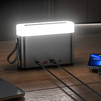 Портативний зарядний пристрій Power Bank 50000mAh зі швидким заряджанням для телефонів і ґаджетів з ліхтариком