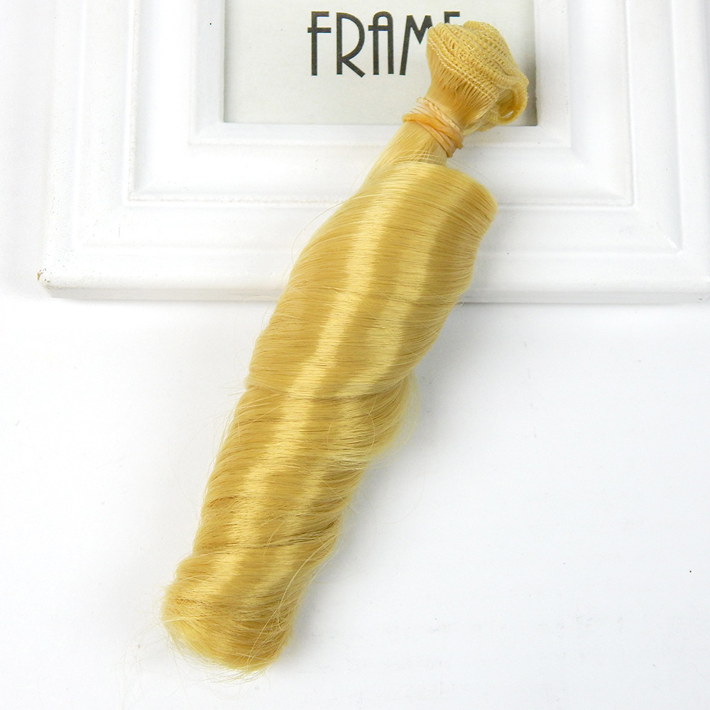 Волосся для ляльок, треси, Локон, 15 см, колір №8