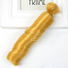 Волосся для ляльок, треси, Локон, 15 см, колір №9