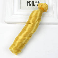 Волосся для ляльок, треси, Локон, 15 см, колір №15