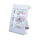 3-місячний настільний календар 2026 рік 11 х 18,3 см Classic 5012 білий