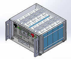 LiFePo4 24 в 280ач 7,1kW/h для ДБЖ сонячних станцій, накопичувач енергії резервне живлення UPS ДБЖ Літій Залізо фосфат