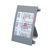 3-місячний настільний календар 2026 рік 11 х 18,3 см Classic 5012 сірий