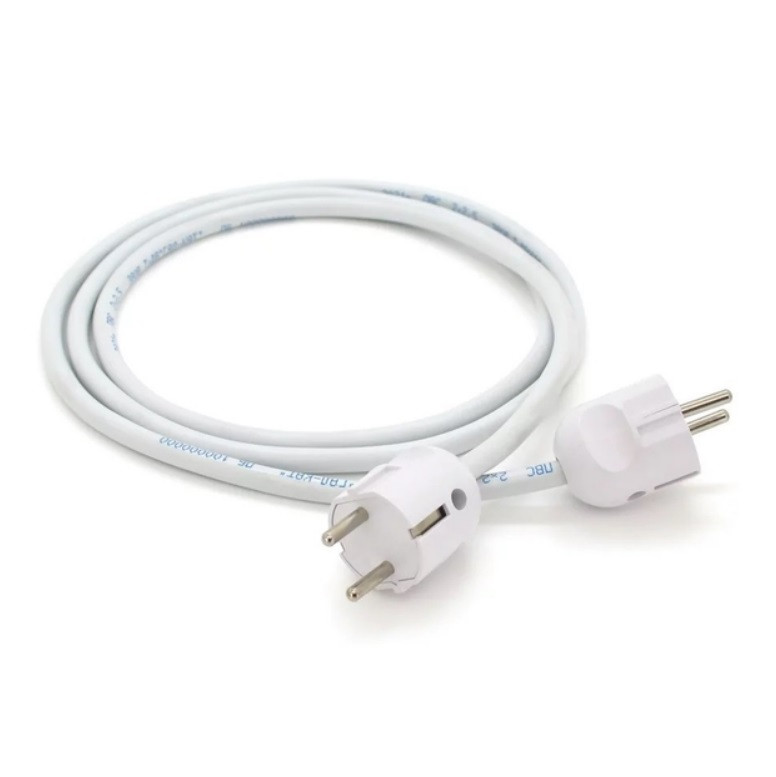 Універсальний кабель (вилка-вилка) мережевий з двосторонньою вилкою для інверторів генераторів Ecoflow, Bluetti 1,5м