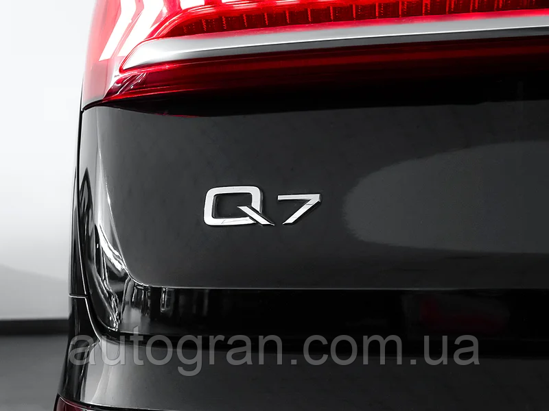 Емблема напис багажника Audi Q7, фото 1