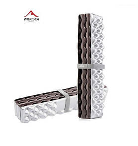 Килимок сідушка кемпінговий складаний для сидіння Widesea IXPE поліуретановий Коричневий