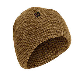 Шапка вовняна койот Wool Watch Cap 100% шерсть колір койот ROTCHO США