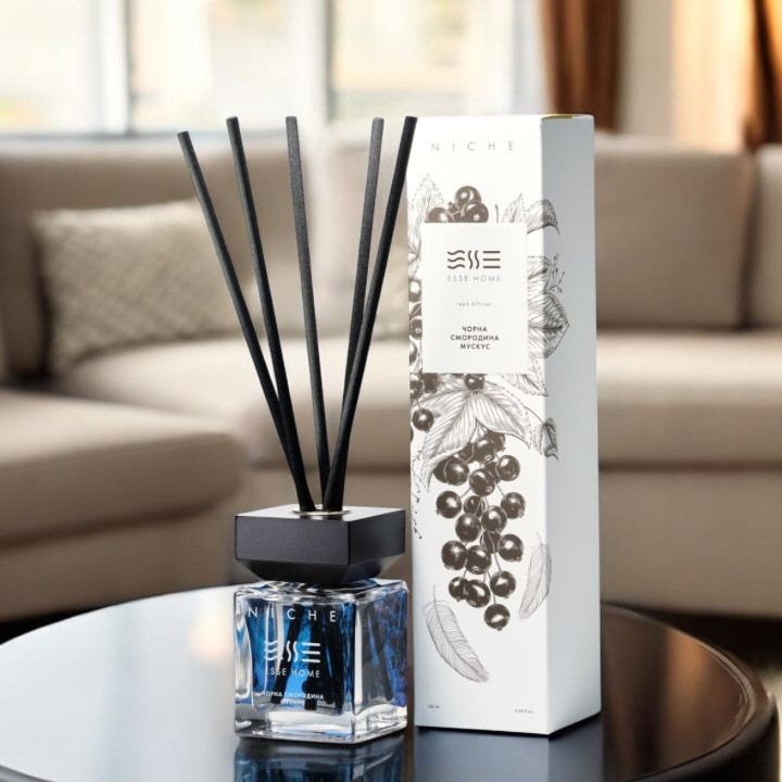 Аромадифузор для дому Esse Home Niche Чорна смородина і Мускус, 100 мл, фото 1