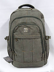 Рюкзак брезентовий гуртом 33*58 см. серії "Goldbe" №19658