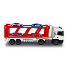 Автомодель Big Truck Автоперевізник Scania з 4 машинами 6414KS, фото 3