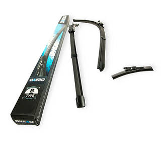 Щітка склоочисника OXIMO модельні безкаркасні (к-кт 2 шт) B-Type 600 мм 500 мм TBX-WB400500